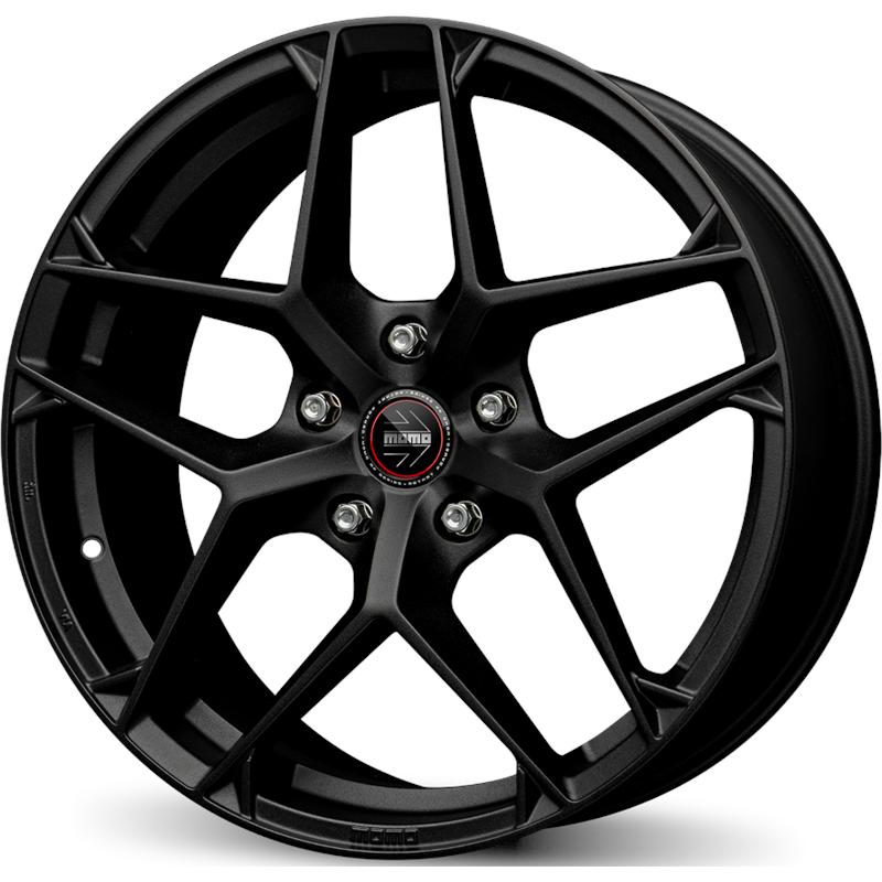 aCerchi in Lega MOMO WHEELS RF-07 Nero Sabbiato 5 fori 19\" 8.5X19 ET40 5x114.3