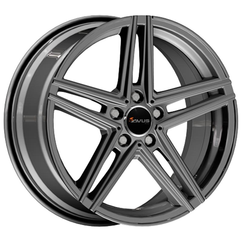 aCerchi in Lega AVUS AC-515 Anthracite 5 fori 18\" 8X18 ET45 5x112