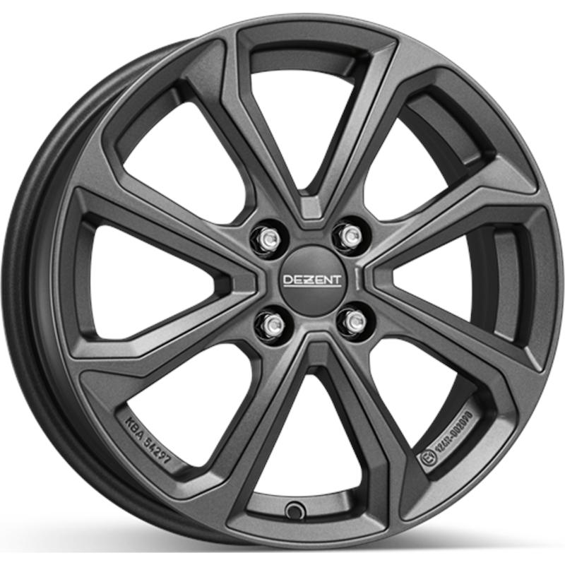 aCerchi in Lega DEZENT Kt Anthracite 4 fori 15\" 6X15 ET46 4x100