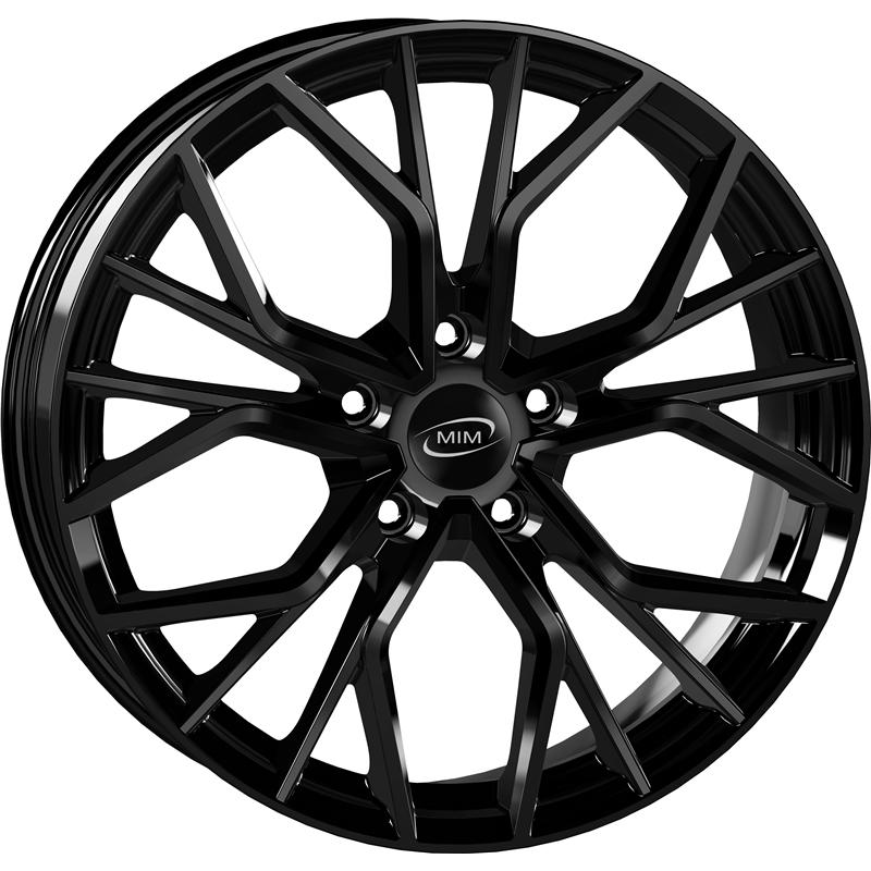 aCerchi in Lega MIM Anky Glossy Black 5 fori 19\" 8X19 ET45 5x108