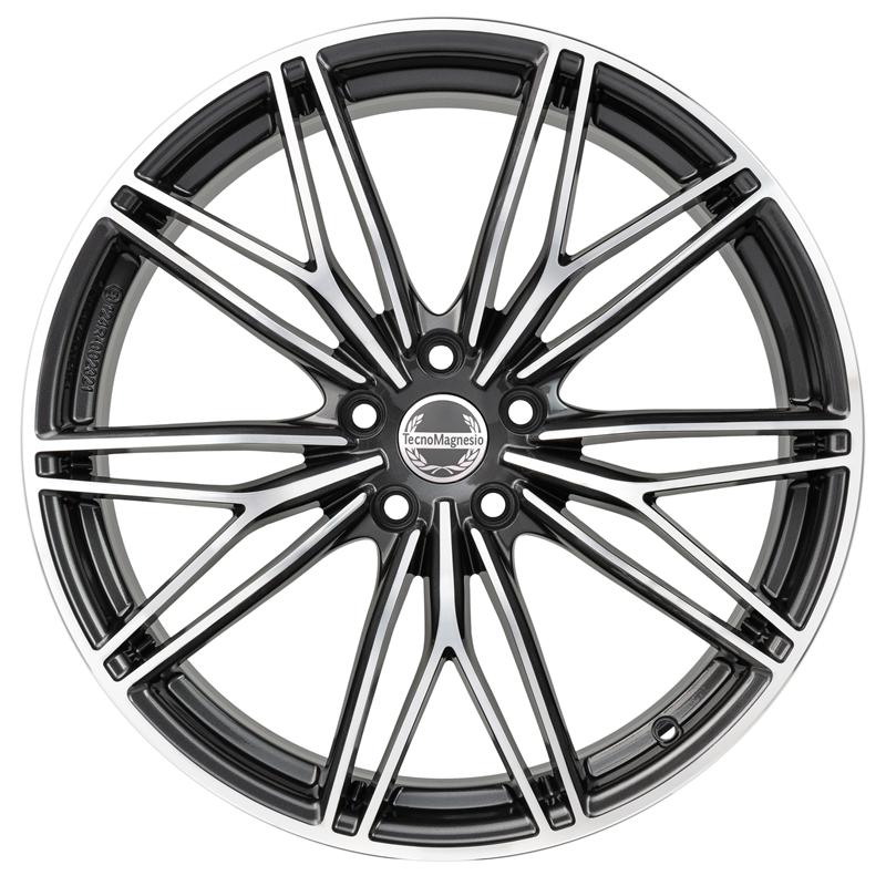 Cerchi in Lega TECNOMAGNESIO Motorsport Gun Metallic Mirror 5 fori 20 8X20 ET46