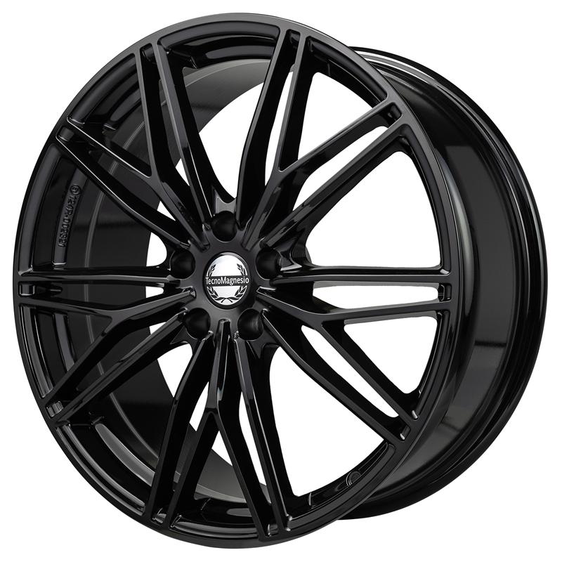 aCerchi in Lega TECNOMAGNESIO Motorsport Glossy Black 5 fori 20\" 8X20 ET35 5x112