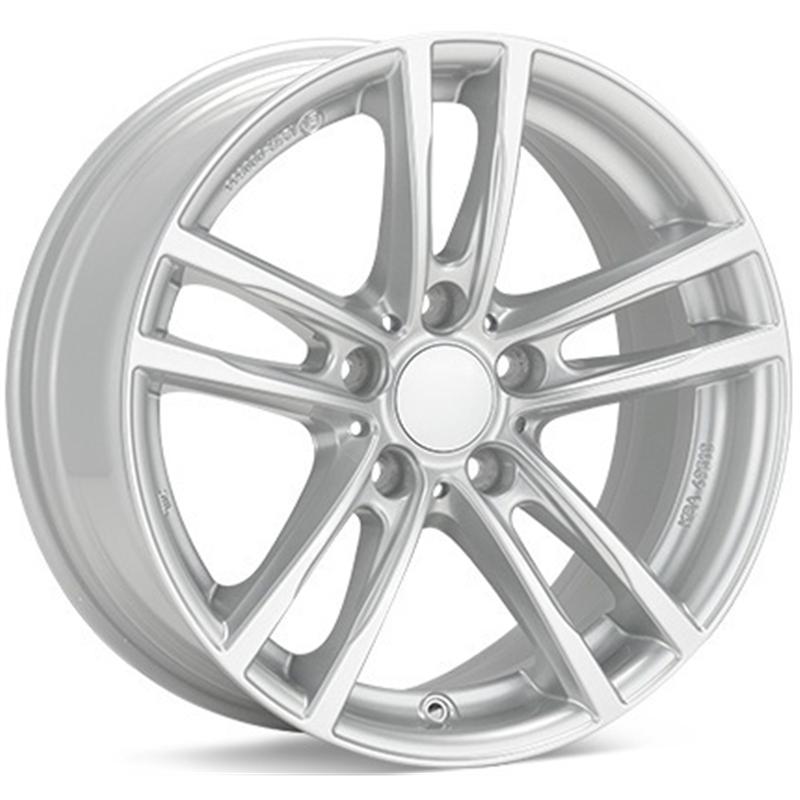 aCerchi in Lega RIAL X10 Polar Silber 5 fori 18\" 7.5X18 ET51 5x112