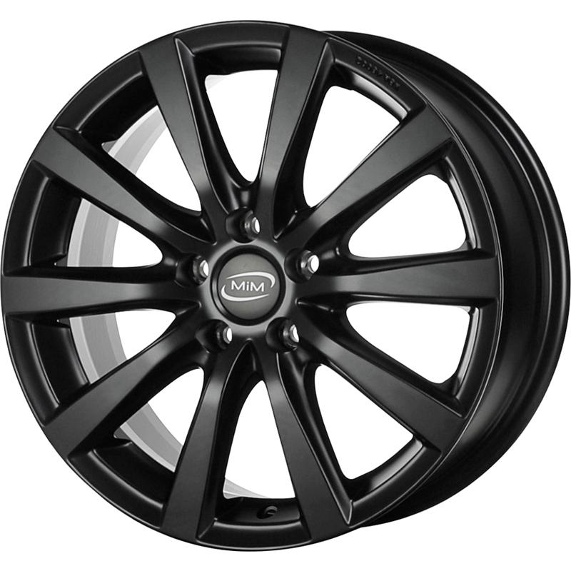 Cerchi in Lega MIM Monza Flat Black 4 fori 17 7X17 ET35