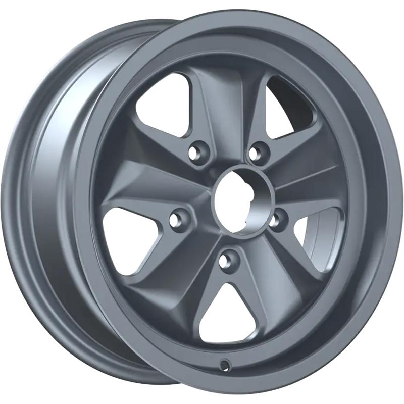 Cerchi in Lega FONDMETAL Hf15 Matt Silver 5 fori 15\" 6X15 ET36 5x130