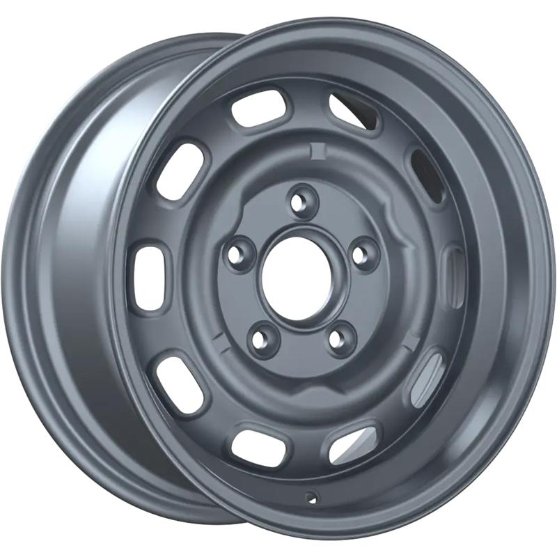 Cerchi in Lega FONDMETAL Lmz01 Matt Silver 5 fori 15\" 7X15 ET23 5x130