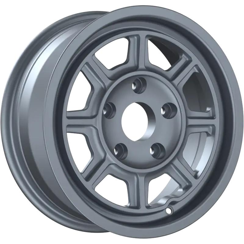 Cerchi in Lega FONDMETAL Pag15 Matt Silver 5 fori 15\" 6X15 ET36 5x130