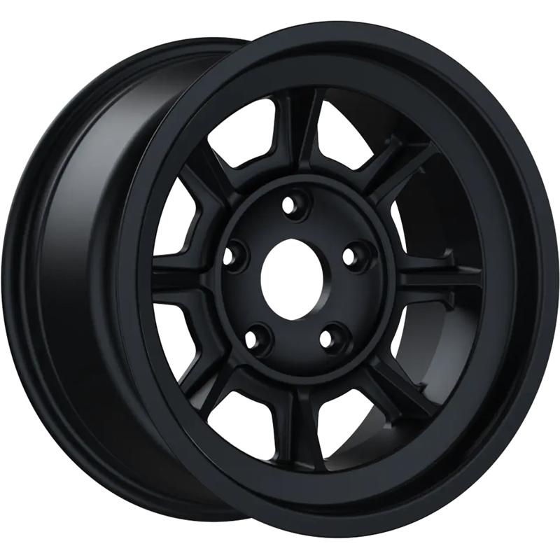 Cerchi in Lega FONDMETAL Pag16 Matt Black 5 fori 16\" 7X16 ET23.3 5x130
