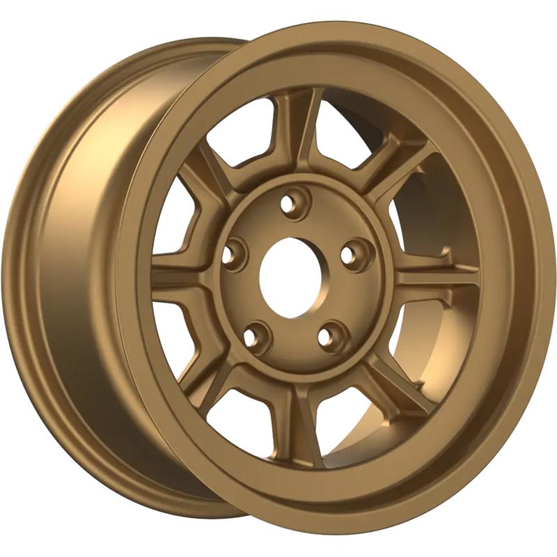 Cerchi in Lega FONDMETAL Pag16 Matt Gold 5 fori 16\" 7X16 ET23.3 5x130