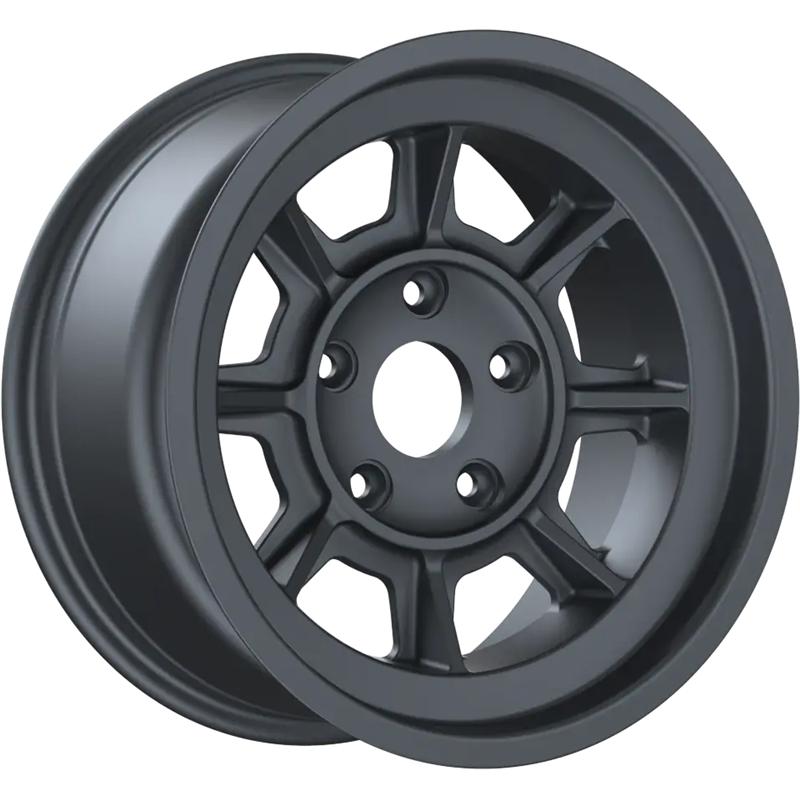 Cerchi in Lega FONDMETAL Pag16 Matt Titanium 5 fori 16\" 8X16 ET10.6 5x130