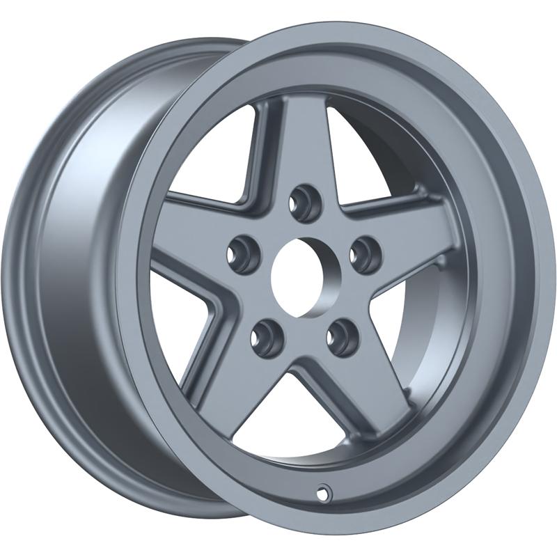 Cerchi in Lega FONDMETAL Rsr16 Matt Silver 5 fori 16\" 7X16 ET23.3 5x130