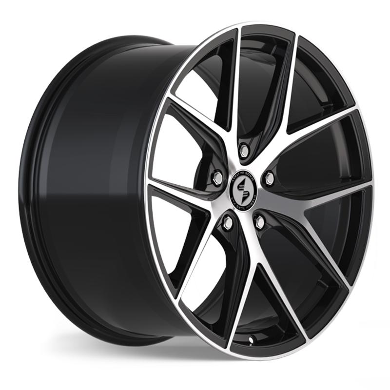 Cerchi in Lega ETA BETA GrI-N K Shiny Black Full Polish 5 fori 21\" 11X21 ET45 5x112