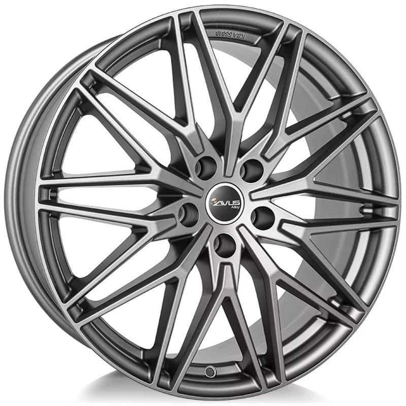 Cerchi in Lega AVUS AC-Mb6 Grey Matt 5 fori 19\" 8X19 ET45 5x120