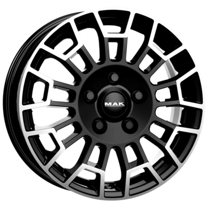 Cerchi in Lega MAK NomaD-2 Black Mirror 6 fori 17\" 7.5X17 ET24 6x139.7