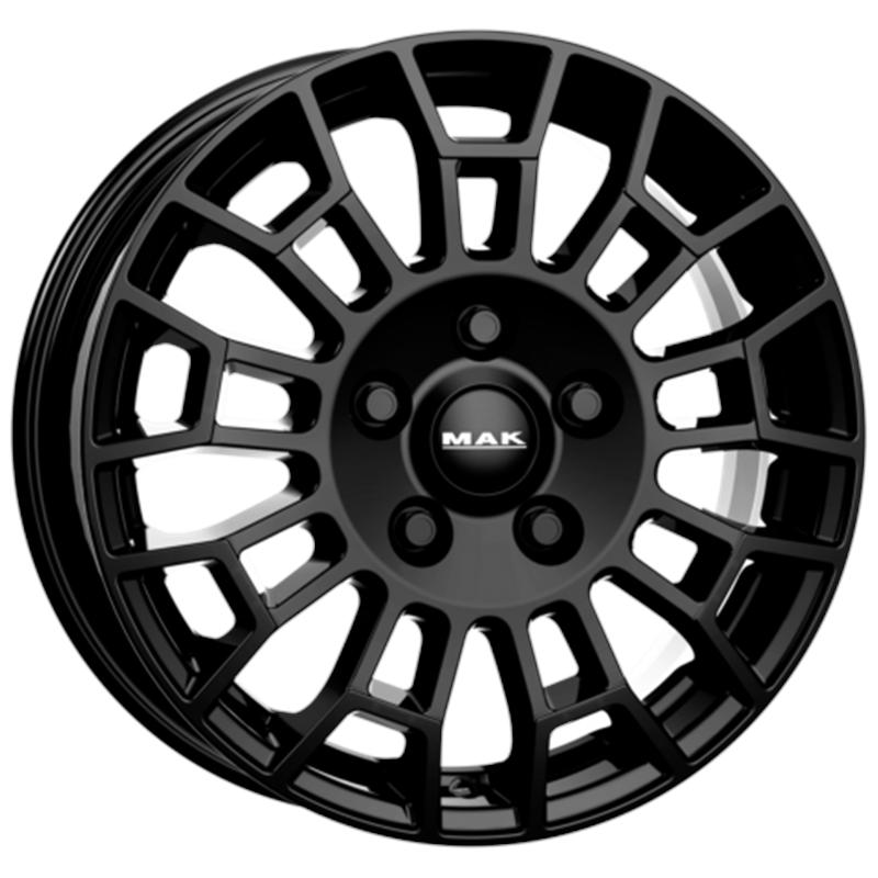 Cerchi in Lega MAK NomaD-2 Glossy Black 6 fori 17\" 7.5X17 ET24 6x139.7