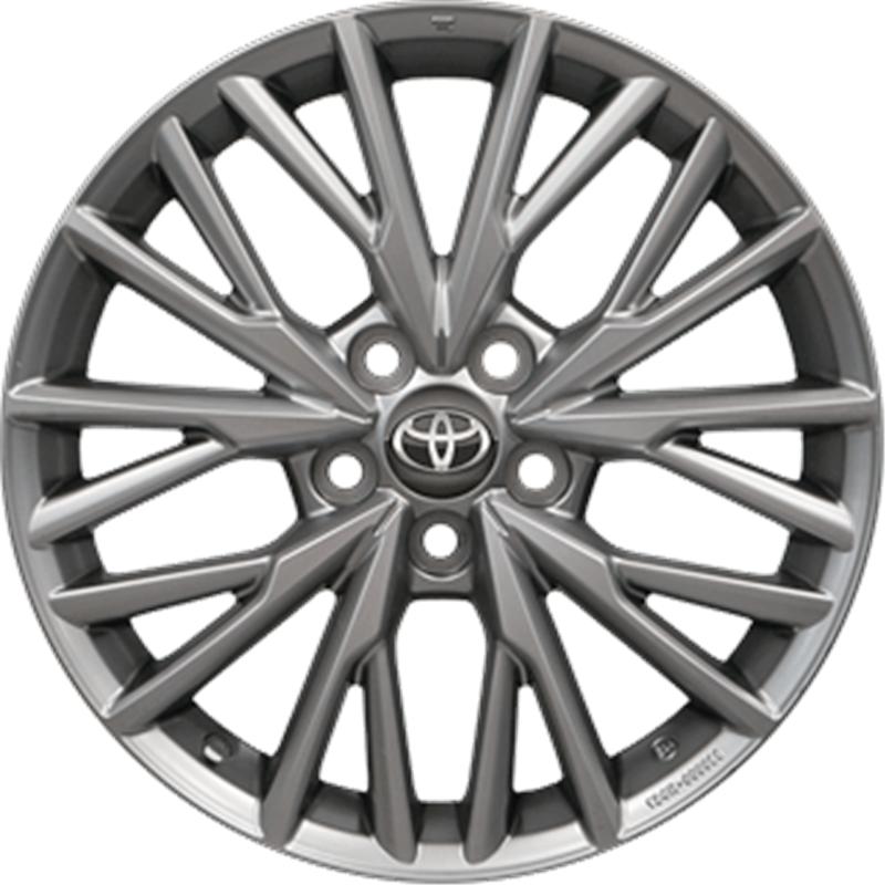 Cerchi in Lega ORIGINALE TOYOTA LEXUS Chr Originale Toyota - Smontato Nuovo Anthracite 5 fori 18\" 7X18 ET50 5x114.3