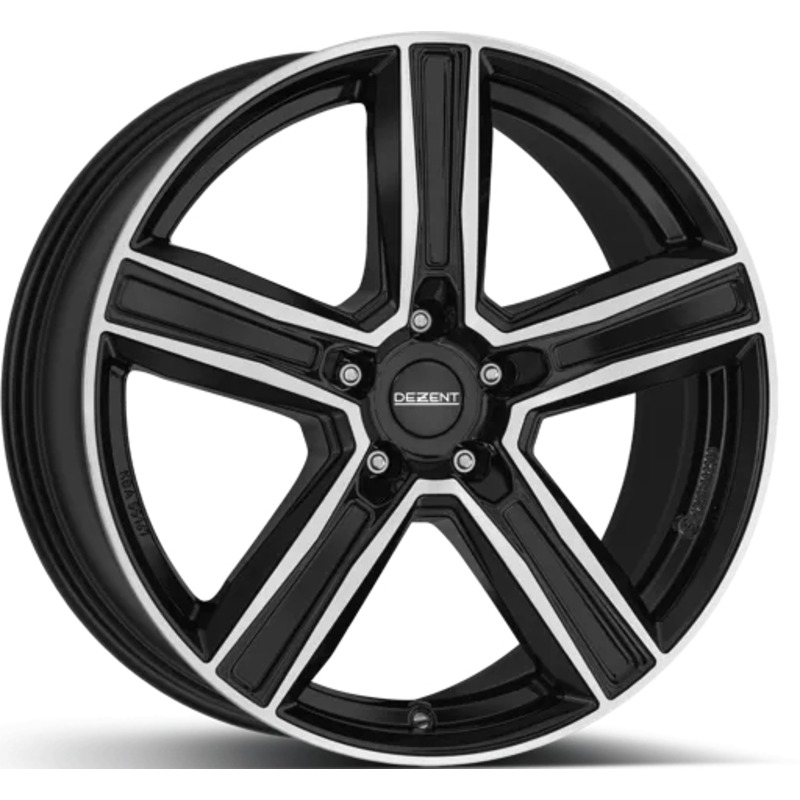 Cerchio DEZENT Kg Black Mirror 5 fori 19\" 7.5X19 ET32 5x112