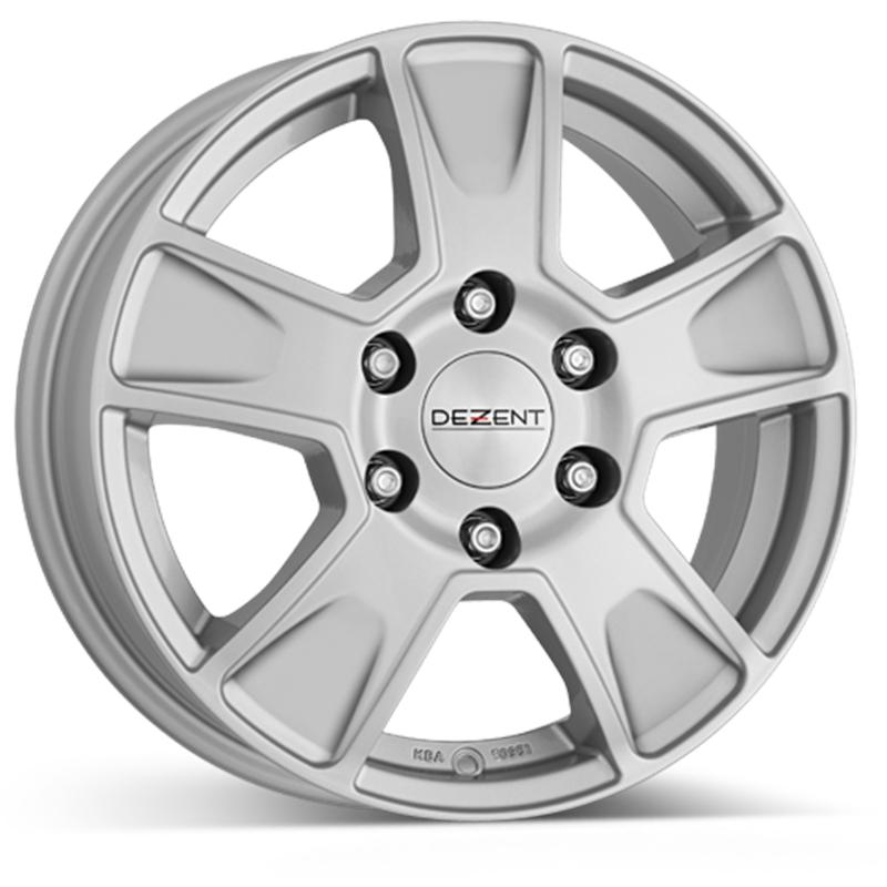 aCerchi in Lega DEZENT Van Silver 5 fori 16\" 6.5X16 ET50 5x114.3