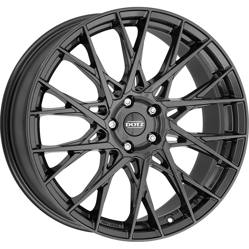 aCerchi in Lega DOTZ Fuji Gunmetal 5 fori 18\" 8X18 ET40 5x114.3