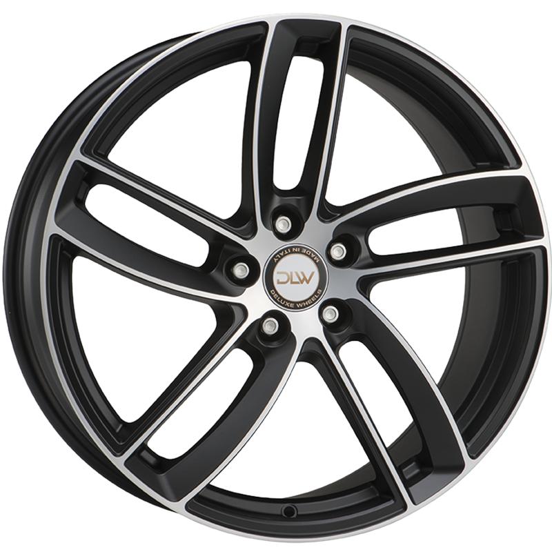 Cerchi in Lega ETA BETA Elite Matt Black Full Polish 5 fori 19\" 8.5X19 ET47 5x112
