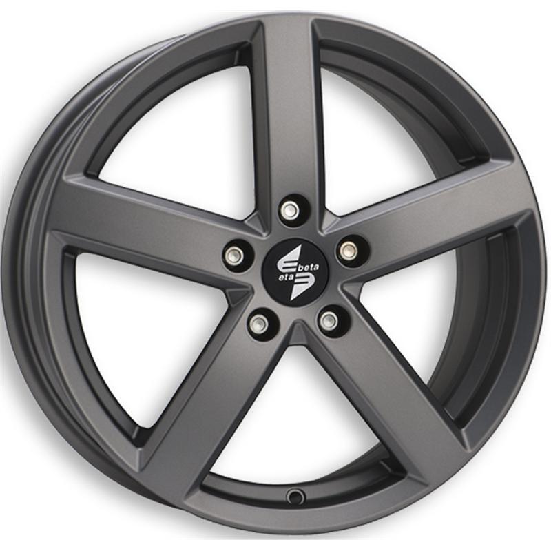 aCerchi in Lega ETA BETA Eros Matt Anthracite 5 fori 16\" 6.5X16 ET40 5x100