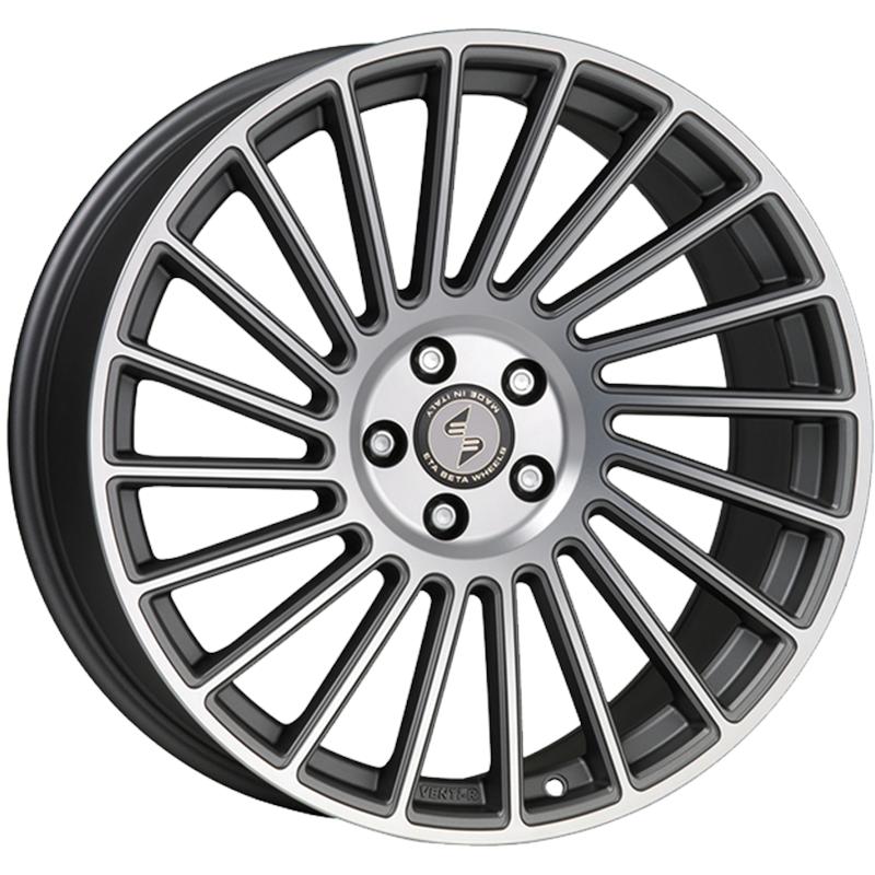 aCerchi in Lega ETA BETA VentI-R Matt Anthracite Full Polish 5 fori 19\" 8.5X19 ET35 5x112