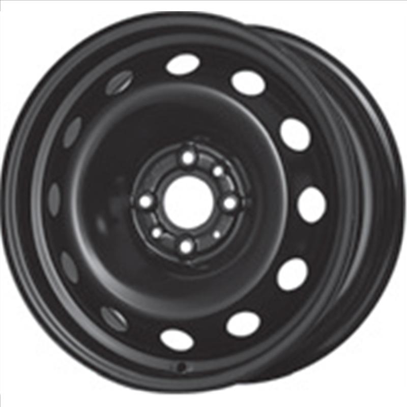 Cerchi in Lega DEDICO Steel Nero 4 fori 15\" 6.5X15 ET43 4x98