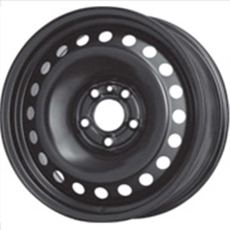 Cerchi in Lega MW GIANETTI RUOTE Steel Nero 5 fori 16\" 7X16 ET34 5x110