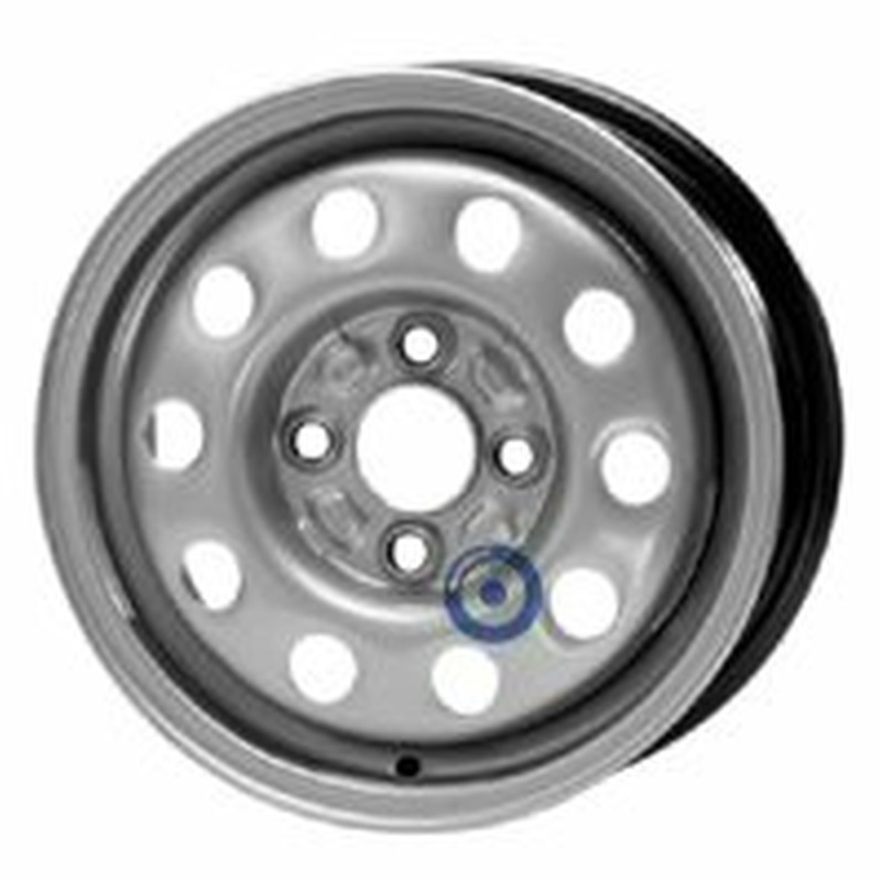 Cerchi in Lega KFZ ALCAR Steel Nero 4 fori 13\" 4.5X13 ET38 4x100