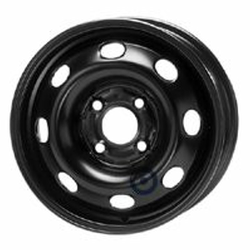 Cerchi in Lega KFZ ALCAR Steel Nero 4 fori 13\" 5X13 ET36 4x100