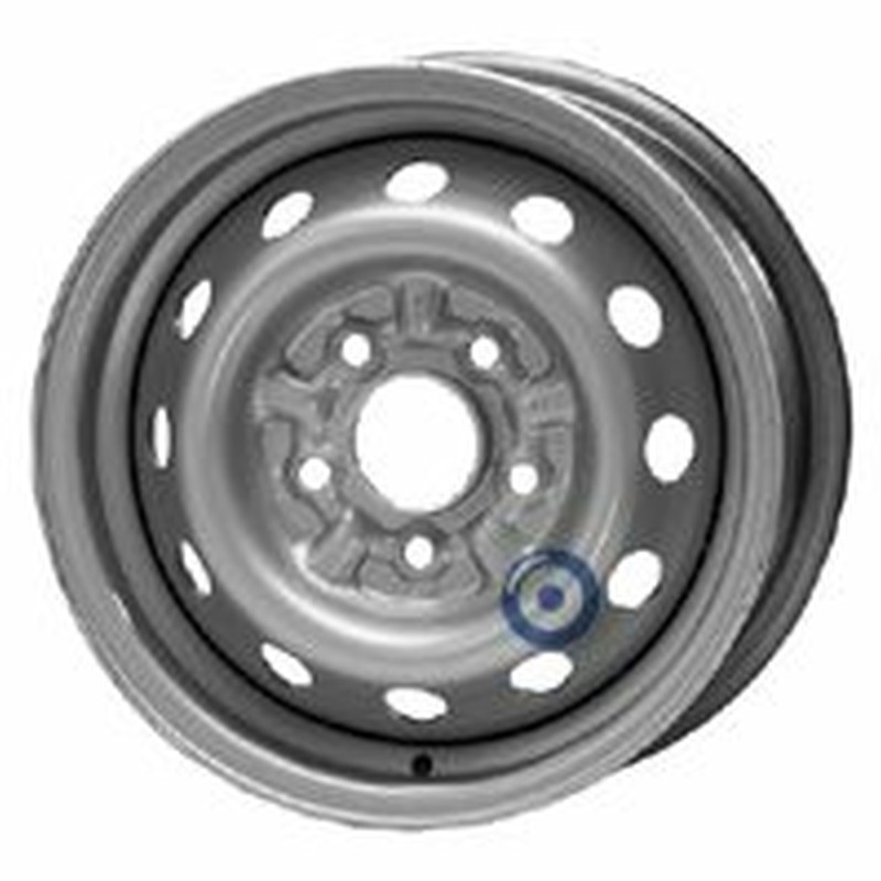 Cerchi in Lega KFZ ALCAR Steel Silver 5 fori 14\" 5.5X14 ET40 5x114.3