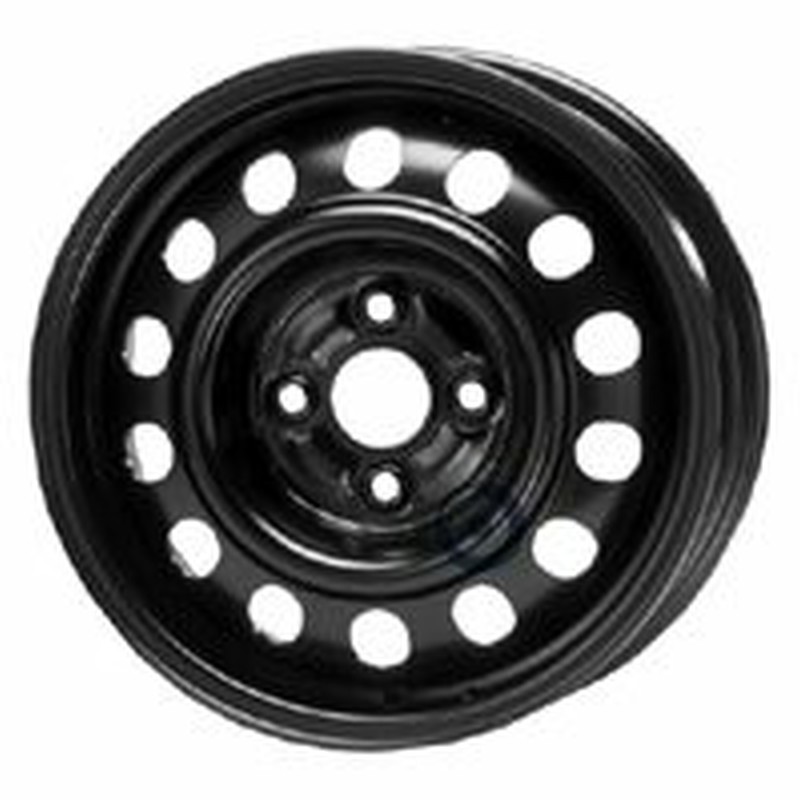 Cerchi in Lega KFZ ALCAR Steel Silver 4 fori 14\" 5.5X14 ET39 4x100