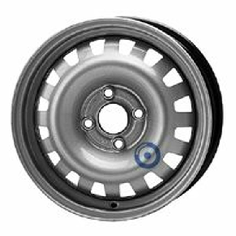 Cerchi in Lega KFZ ALCAR Steel Nero 4 fori 14\" 5.5X14 ET39 4x100