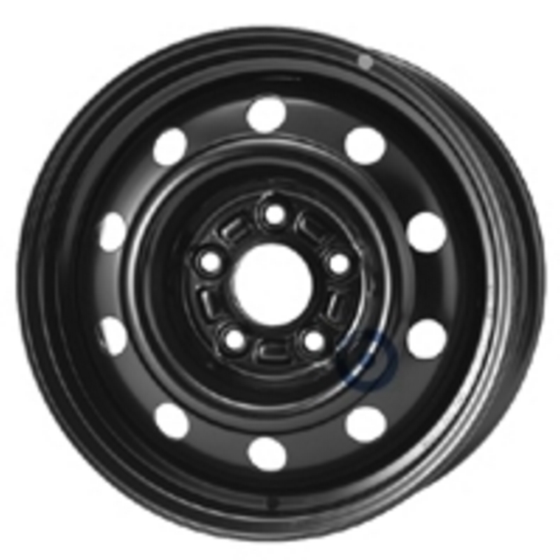 Cerchi in Lega KFZ ALCAR Steel Nero 5 fori 15\" 6X15 ET41 5x114.3