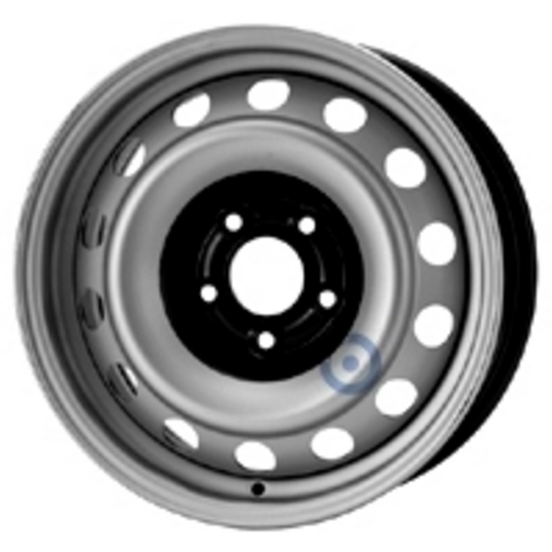 Cerchi in Lega KFZ ALCAR Steel Silver 5 fori 15\" 6.5X15 ET38 5x108
