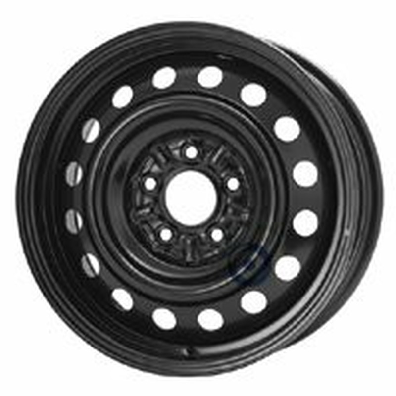 Cerchi in Lega KFZ ALCAR Steel Nero 5 fori 16\" 6.5X16 ET46 5x114.3