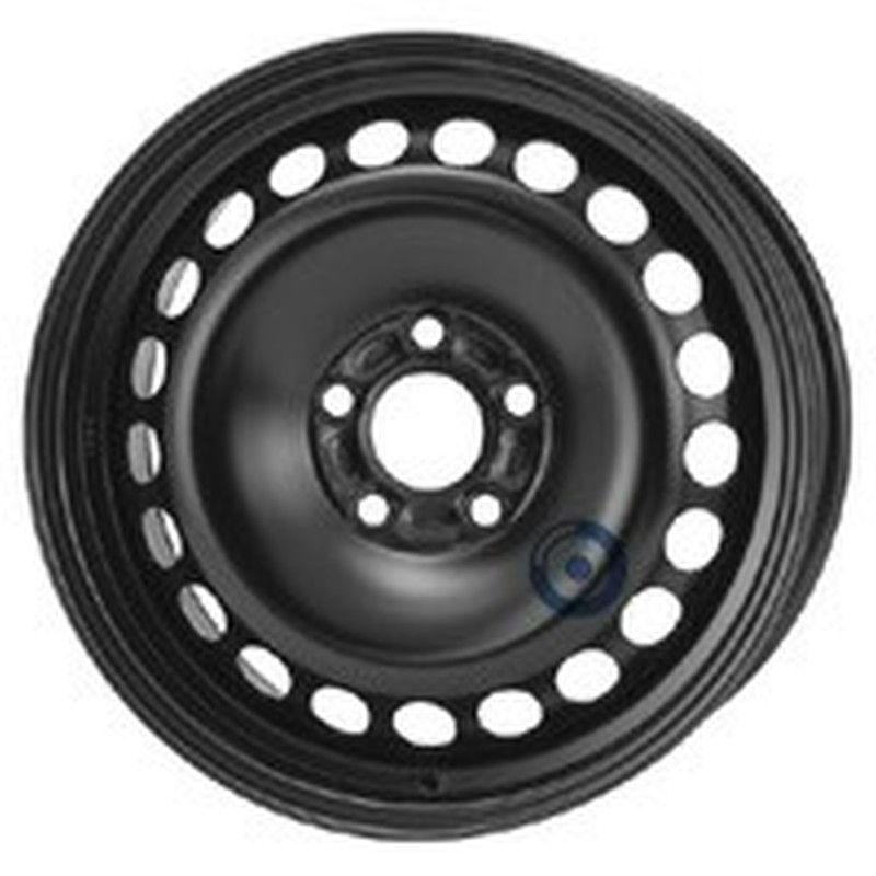 Cerchi in Lega KFZ ALCAR Steel Nero 5 fori 16\" 7X16 ET50 5x108