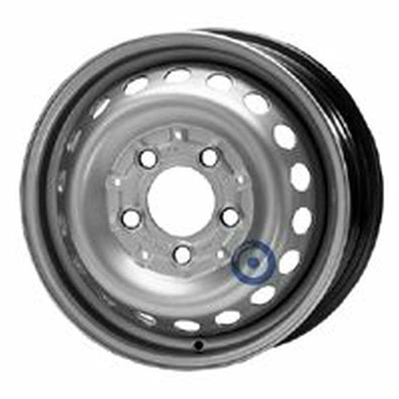 Cerchi in Lega KFZ ALCAR Steel Silver 5 fori 15\" 5.5X15 ET83 5x130
