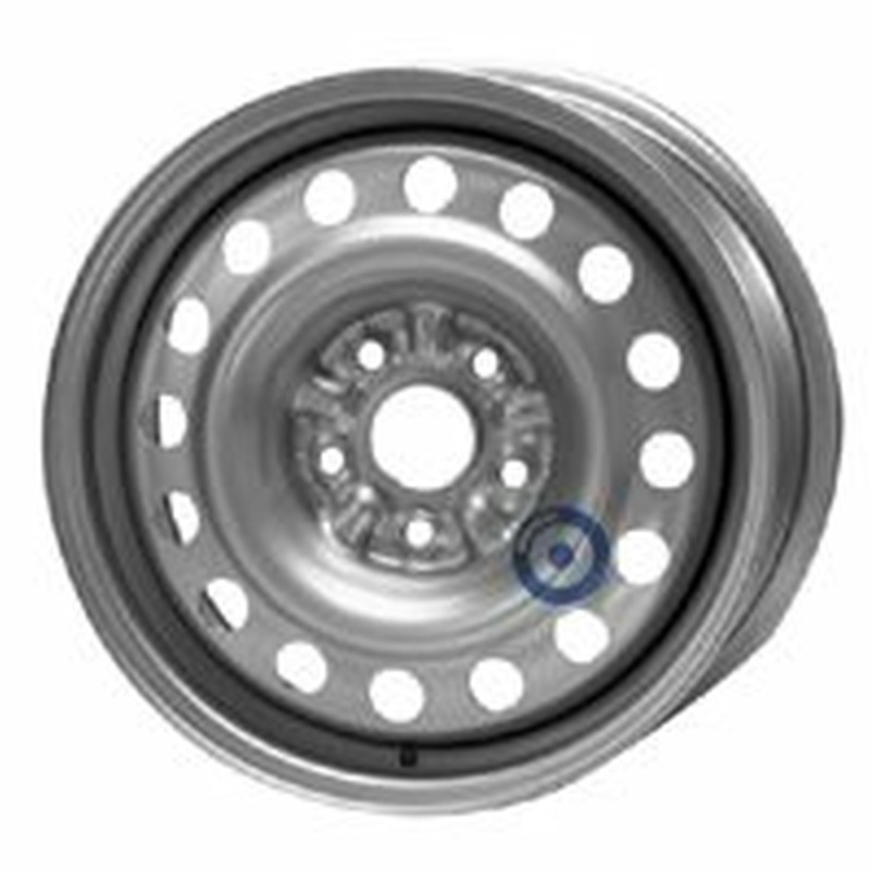 Cerchi in Lega KFZ ALCAR Steel Nero 5 fori 15\" 6X15 ET39 5x100