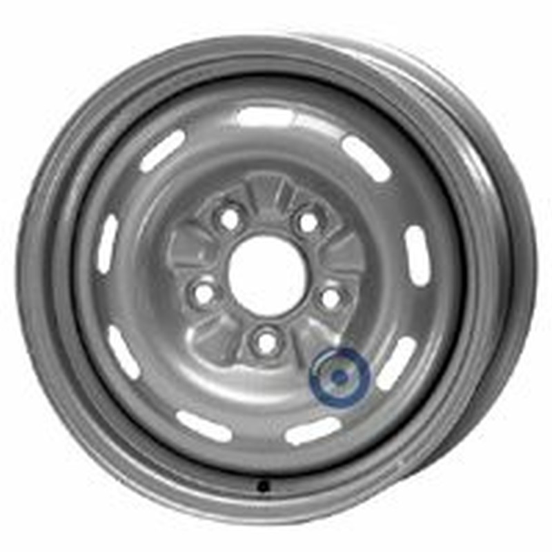Cerchi in Lega KFZ ALCAR Steel Silver 5 fori 15\" 6X15 ET40 5x114.3
