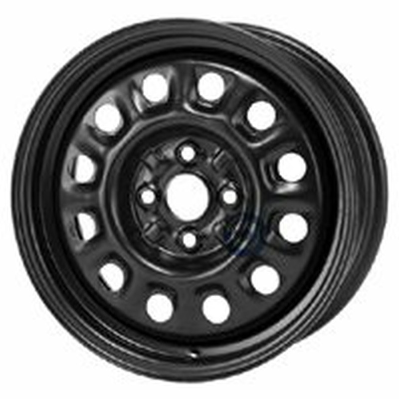 Cerchi in Lega KFZ ALCAR Steel Nero 4 fori 15\" 6X15 ET45 4x100