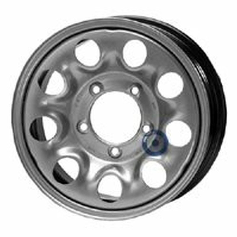 Cerchi in Lega KFZ ALCAR Steel Silver 5 fori 15\" 5.5X15 ET25 5x139.7