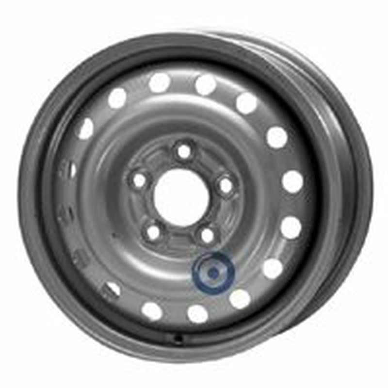 Cerchi in Lega KFZ ALCAR Steel Nero 5 fori 15\" 6.5X15 ET55 5x114.3