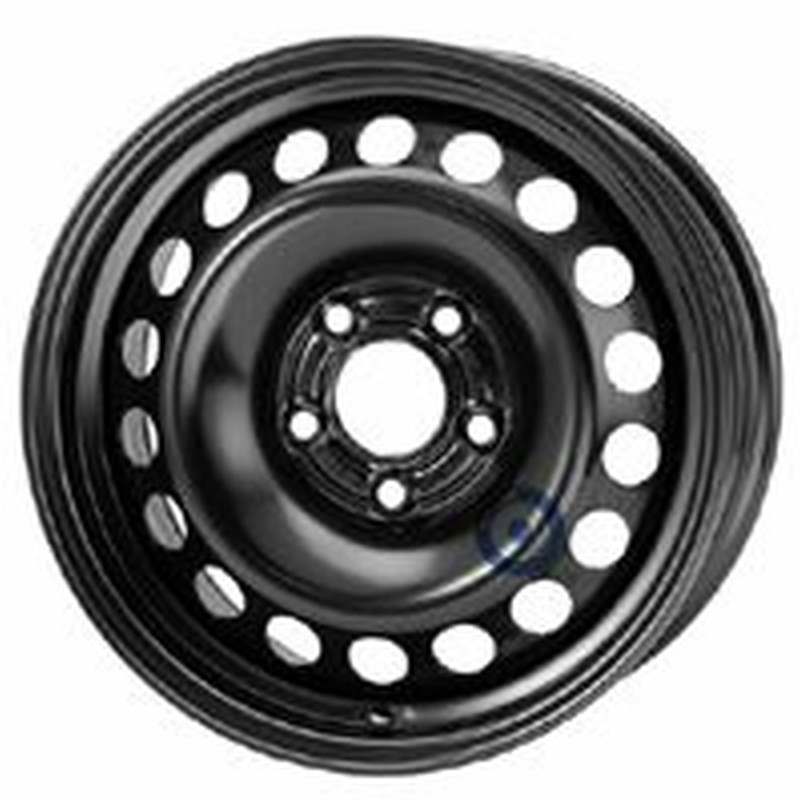 Cerchi in Lega KFZ ALCAR Steel Nero 5 fori 15\" 6.5X15 ET41 5x110