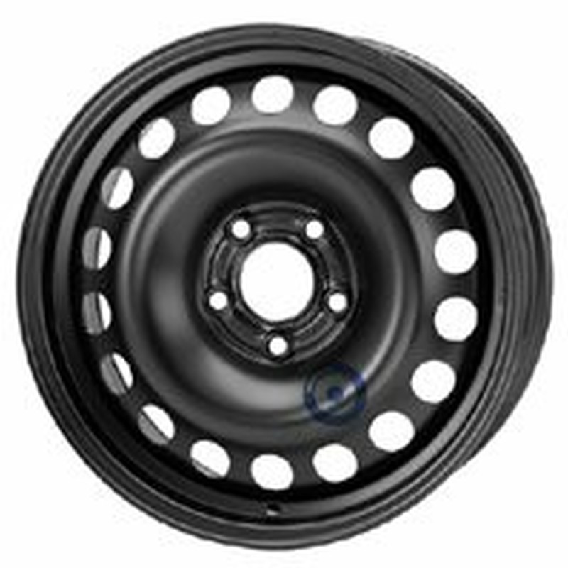 Cerchi in Lega KFZ ALCAR Steel Nero 5 fori 16\" 6.5X16 ET41 5x110