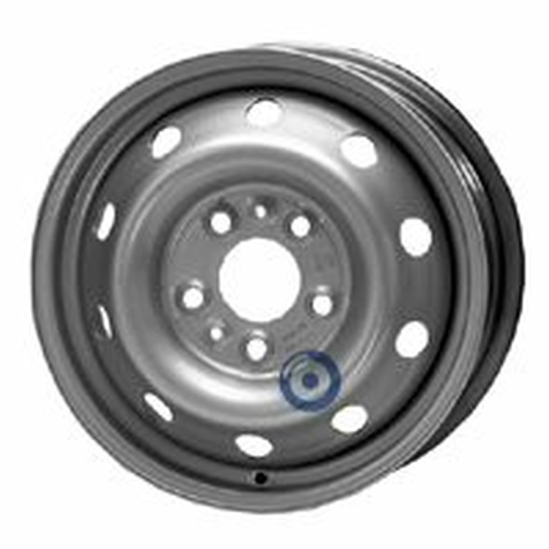 Cerchi in Lega KFZ ALCAR Steel Silver 5 fori 16\" 6X16 ET68 5x130