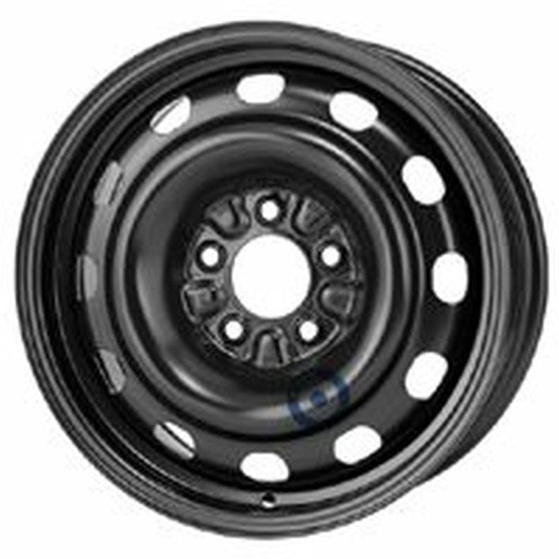 Cerchi in Lega KFZ ALCAR Steel Nero 5 fori 16\" 6.5X16 ET40 5x114.3