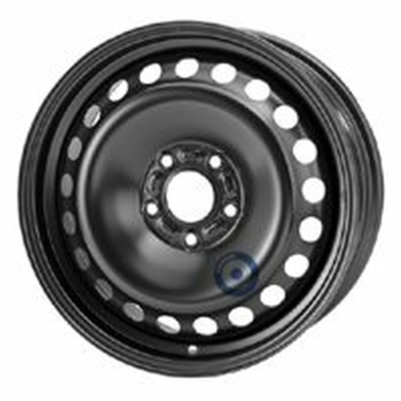 Cerchi in Lega KFZ ALCAR Steel Nero 5 fori 16\" 6.5X16 ET52.5 5x108