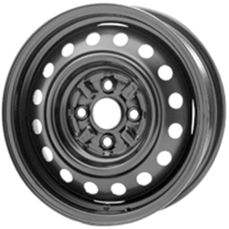 Cerchi in Lega MW GIANETTI RUOTE Steel Neutro 4 fori 14\" 5.5X14 ET45 4x100