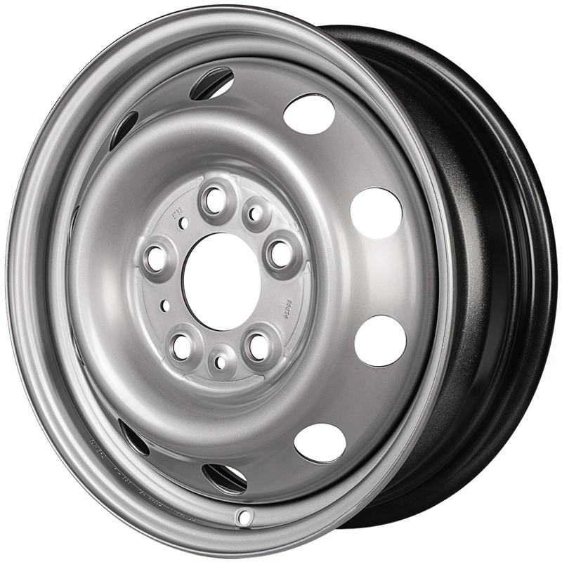 Cerchi in Lega MW GIANETTI RUOTE Steel Neutro 5 fori 16\" 6X16 ET68 5x130